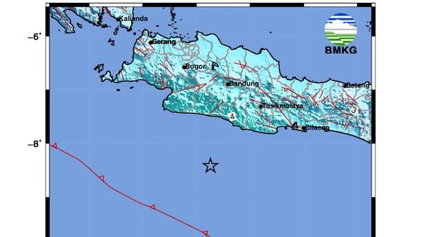 Gempa M 6,5 di Garut Tidak Berpotensi Tsunami - IDNCash